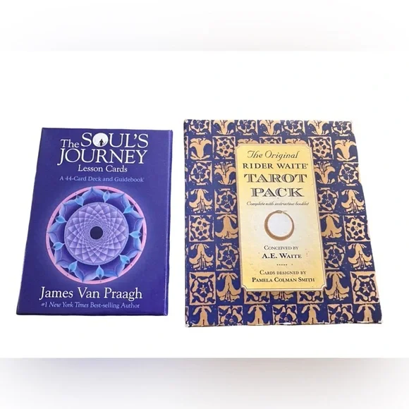 The Soul’s Journey Lesson Cards & Rider Waite Tarot Pack (Used - Good Condition) - Picture 2 of 2